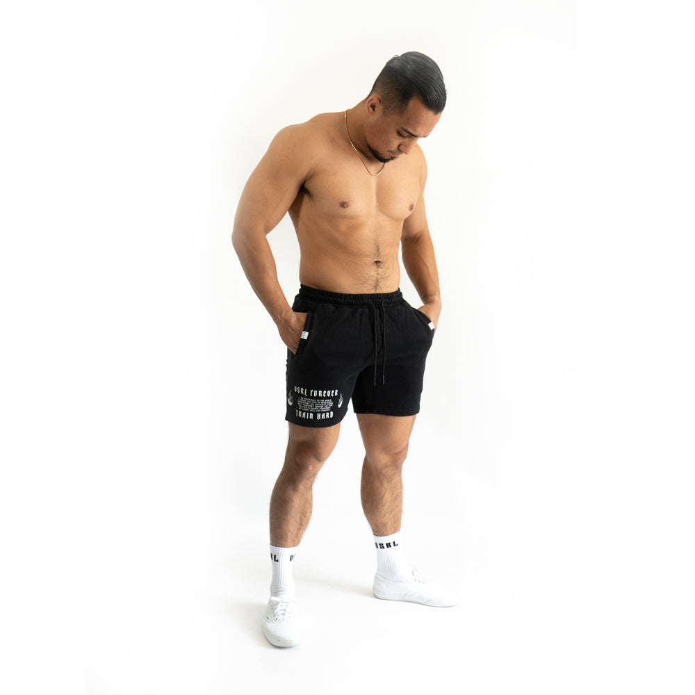 Train Hard Above-Knee Shorts