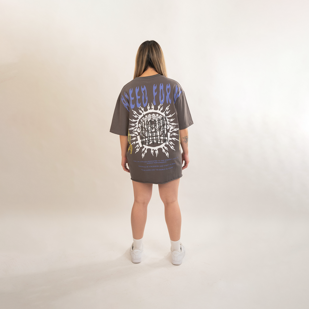 
                      
                        "Bleed For It" (Grey) Ultra-Heavy Super Oversized T
                      
                    