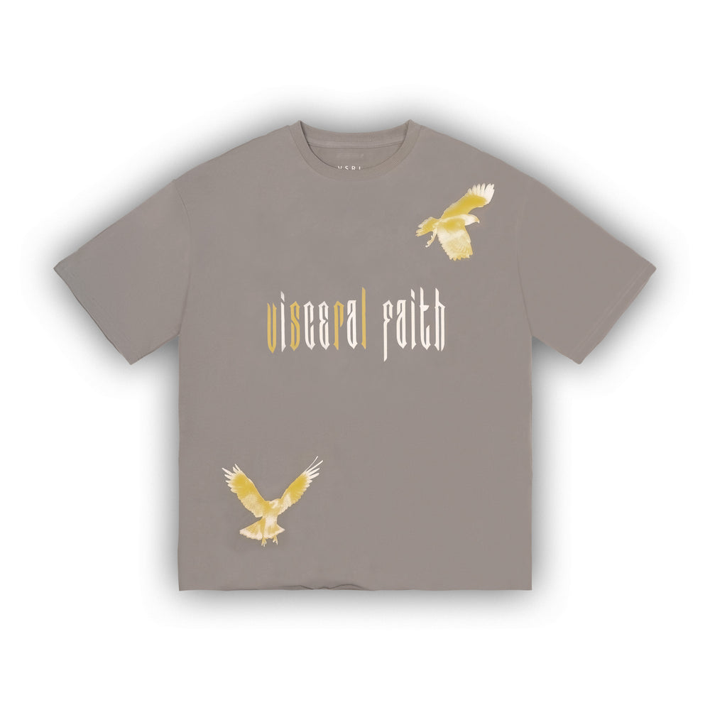 
                      
                        Visceral Faith (Stone Grey) Ultra-Heavy Super Oversized T
                      
                    
