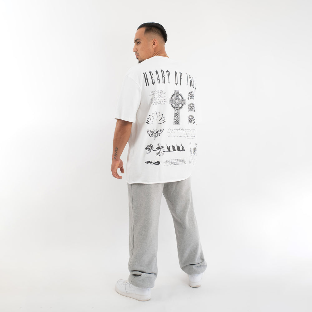 
                      
                        "Heart of Iron" (White) Ultra-Heavy Super Oversized T
                      
                    