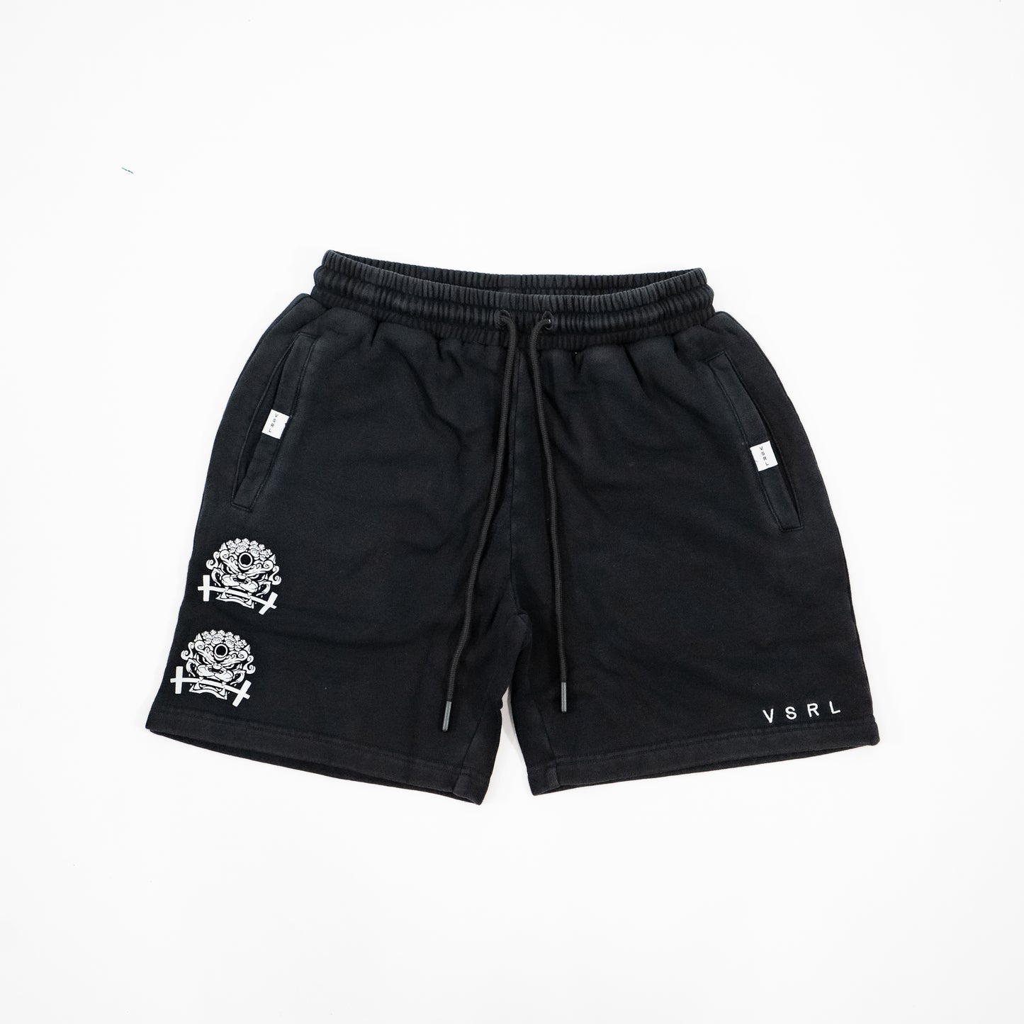 "VSRL Foo Dog" Above-Knee Shorts