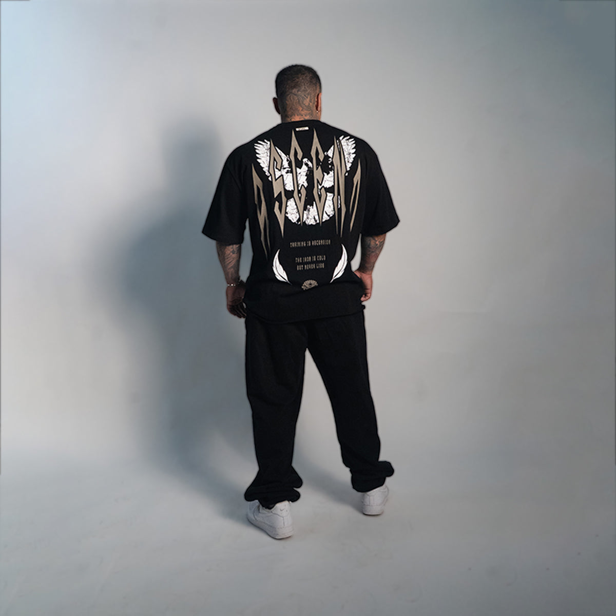 Ascend (Black) Ultra-Heavy Super Oversized T