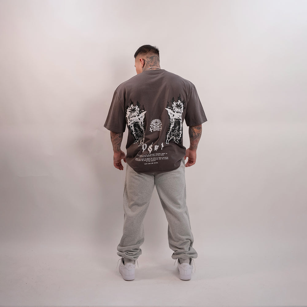 
                      
                        "Ascension DBZ" (Grey) Ultra-Heavy Super Oversized T
                      
                    