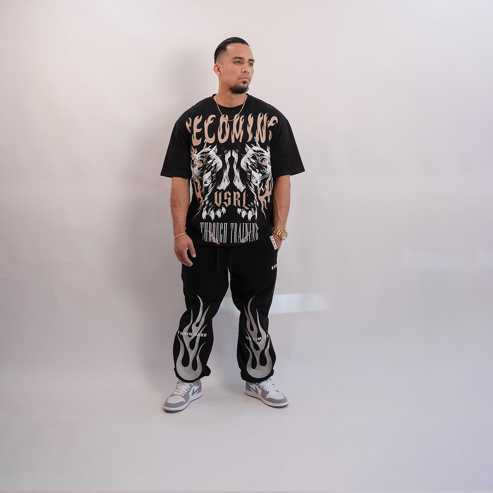 
                      
                        "Become VSRL" (Black) Ultra-Heavy Super Oversized T
                      
                    