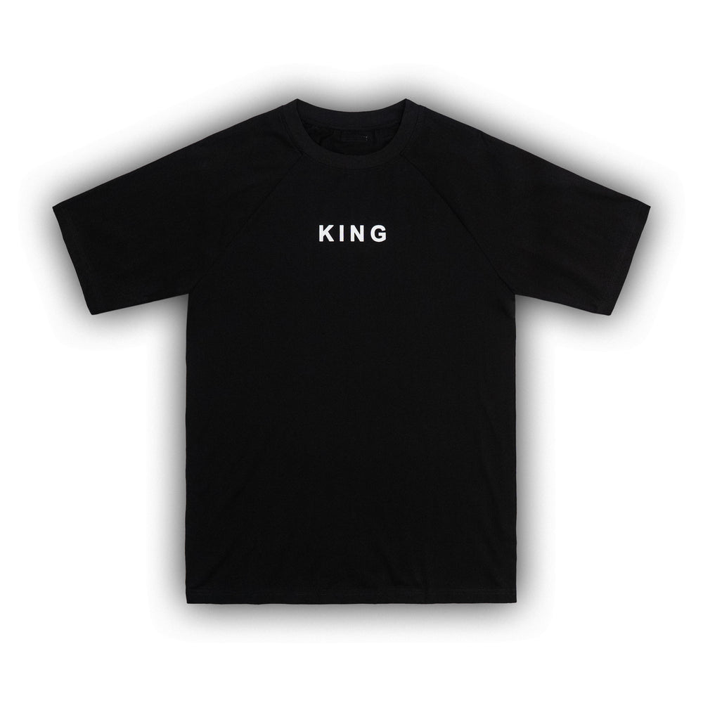 
                      
                        KING (Black) Fitted Athletic T
                      
                    
