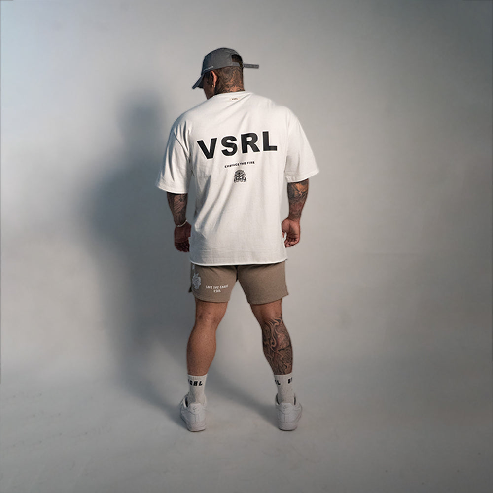 
                      
                        Love The Chaos (Sand) Heavyweight Cotton Shorts
                      
                    