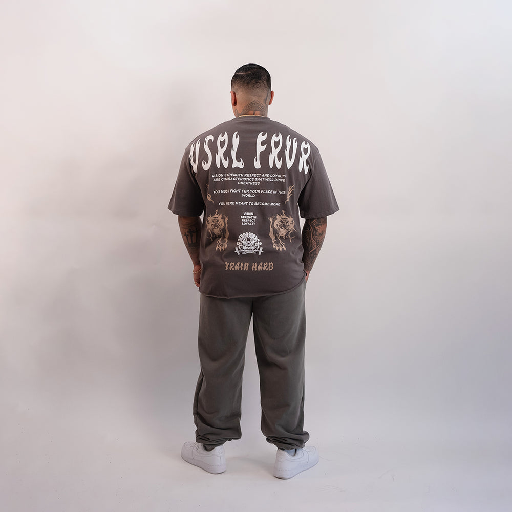 
                      
                        "Become VSRL" (Grey) Ultra-Heavy Super Oversized T
                      
                    