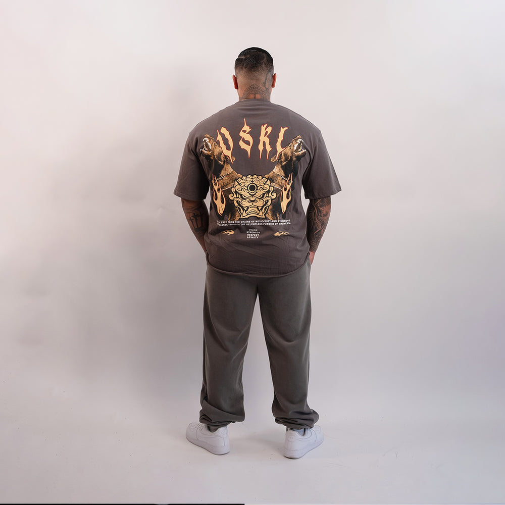Built Different (Grey) Ultra-Heavy Super Oversized T