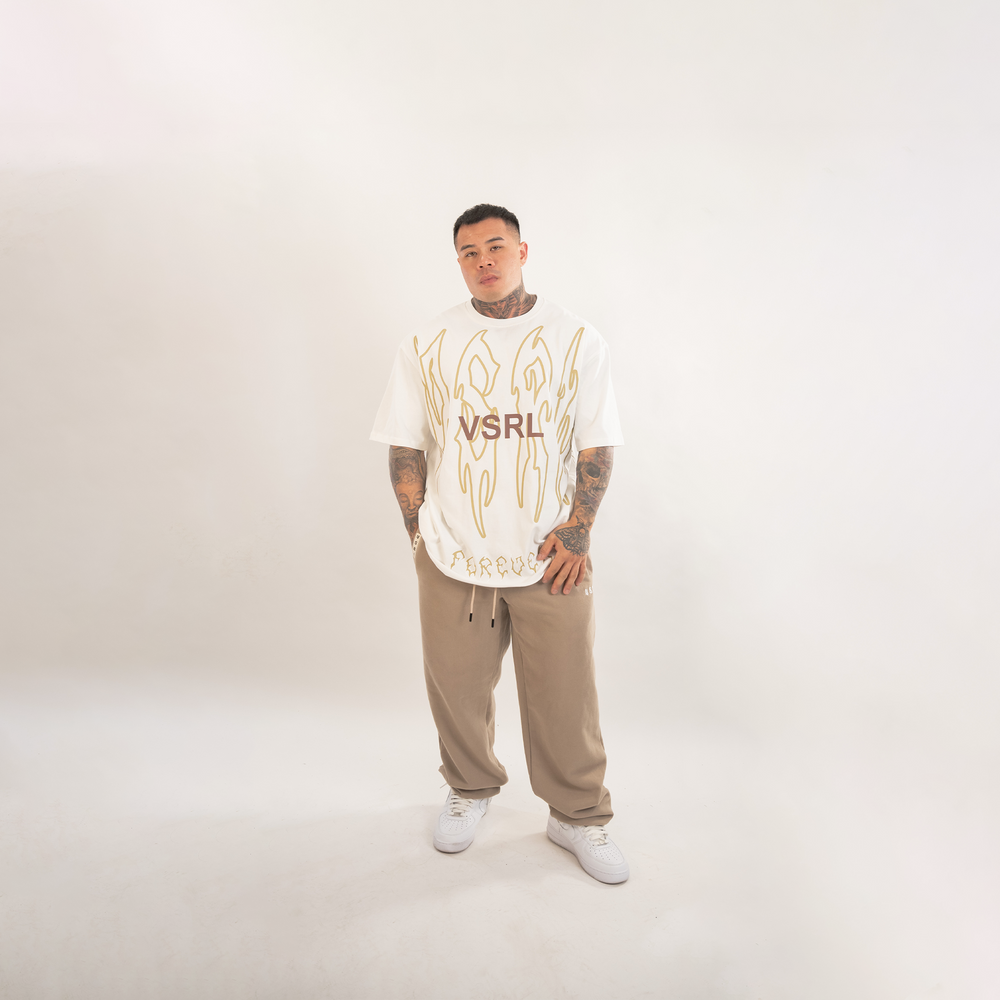 Bleed For It (White) Ultra-Heavy Super Oversized T
