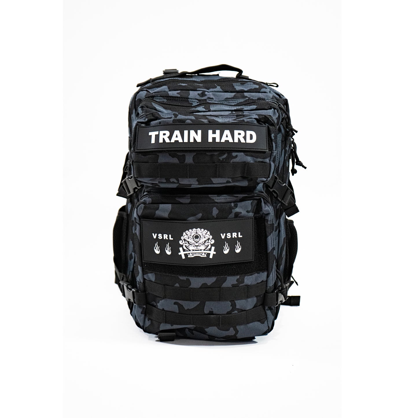 "Train Hard" Tactical Pack (Blue Camo)