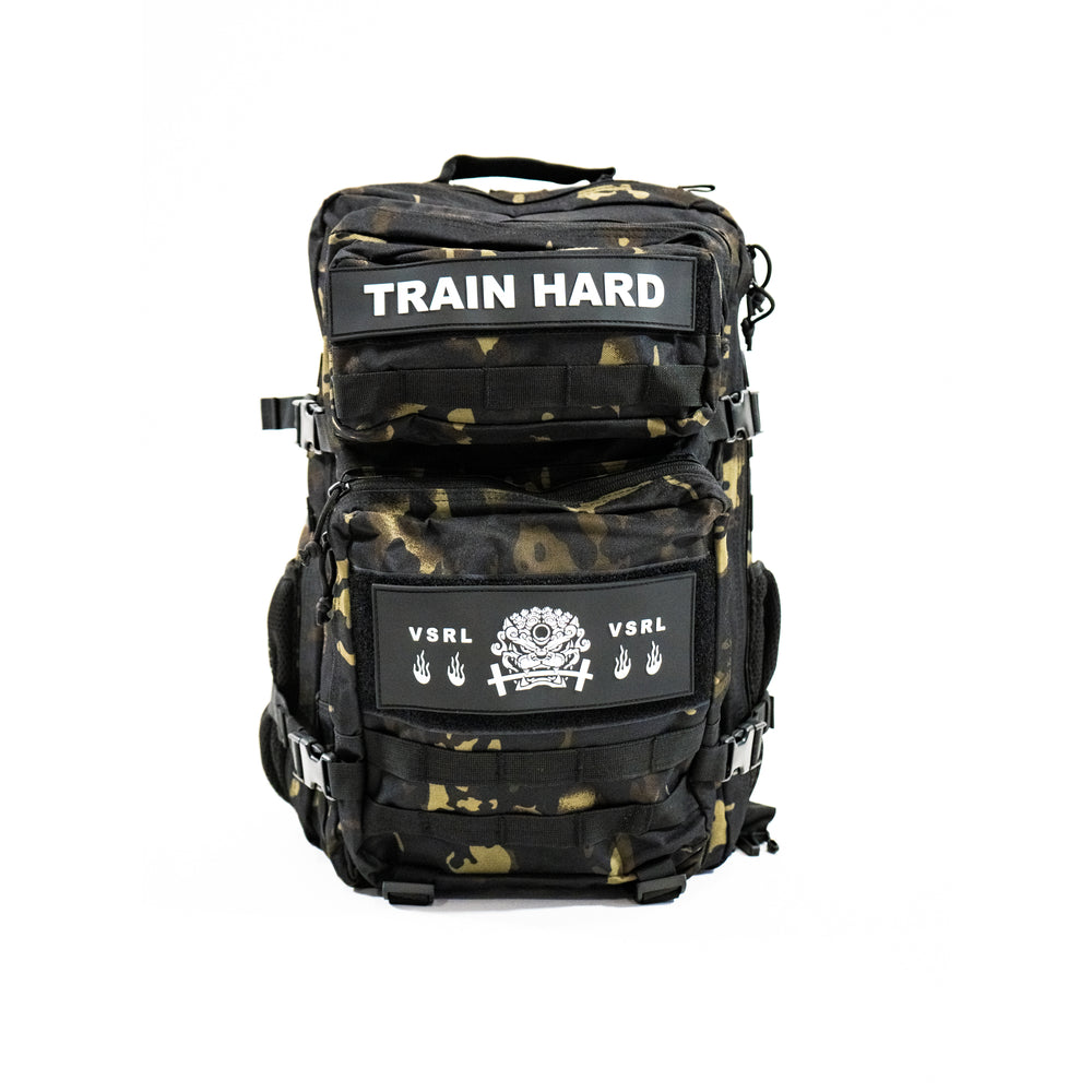 "Train Hard" Tactical Pack (Green Camo)