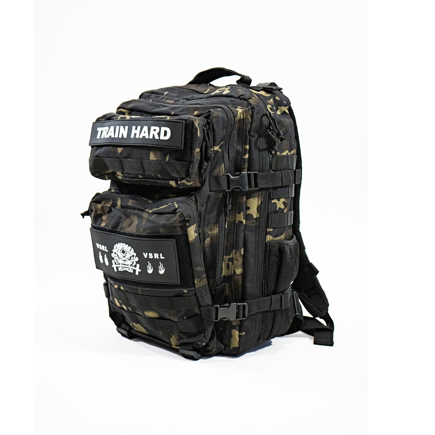 "Train Hard" Tactical Pack (Green Camo)