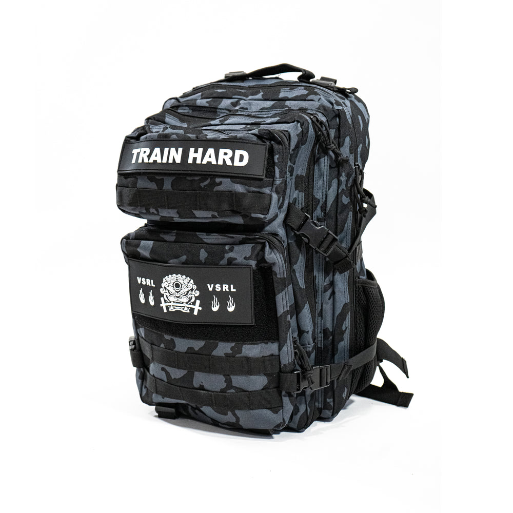 "Train Hard" Tactical Pack (Blue Camo)