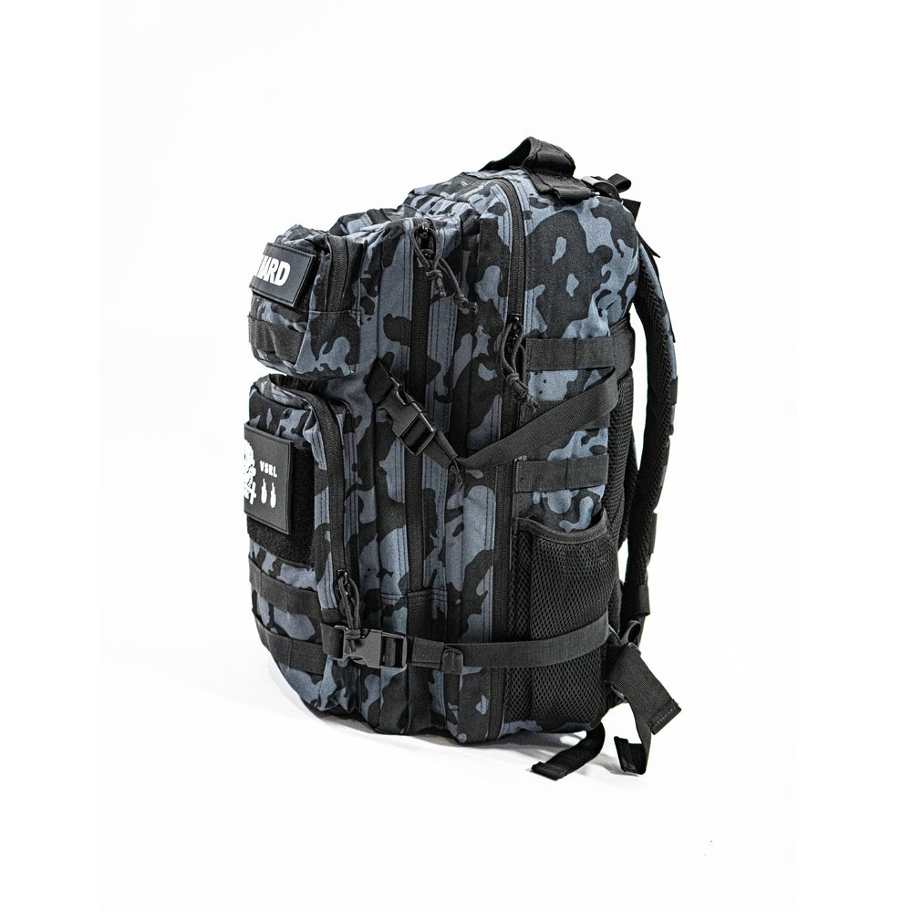 
                      
                        "Train Hard" Tactical Pack (Blue Camo)
                      
                    