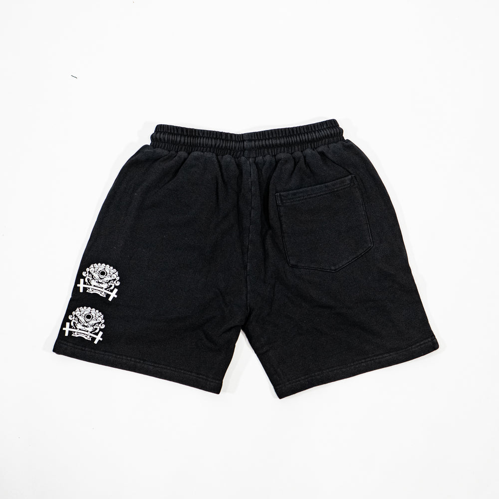 "VSRL Foo Dog" Above-Knee Shorts